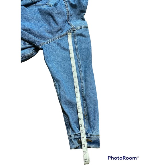 Vintage Dunbrooke Outdoor Advantage UpStream Kellogg’s Denim Jacket Size L - Picture 4 of 5